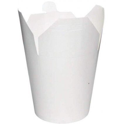 Box na nudle bílý 450ml, 300gsm, 50ks/10bal.