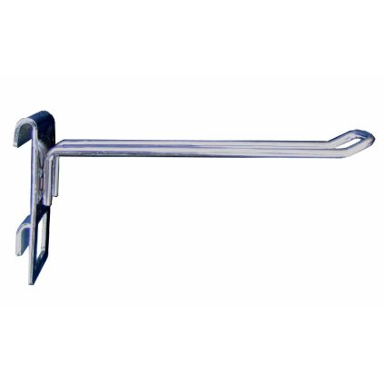 Pochromováný Euro háček d:200mm,průměr drátu 4,5mm
