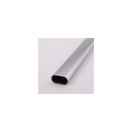 Chromová trubka oval 15x30x1,2mm, běžní metr