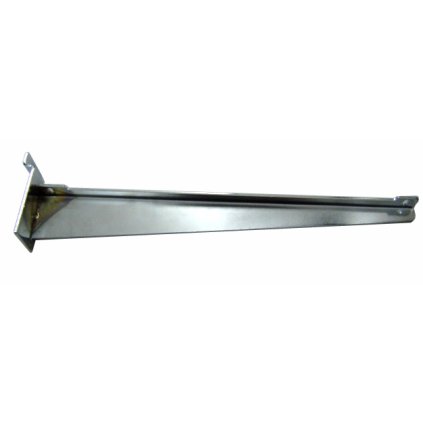 Pochromovaný držák police - pár, 20cm