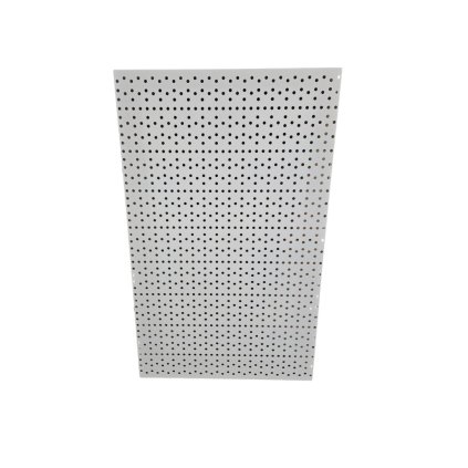 Zadní panel děrovaný tvar "S" 667x400x1mm
