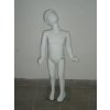 Dětský manekýn ,bílá barva se sklen.postavcem
