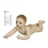 Dětský manekýn,tělová barva-klečící