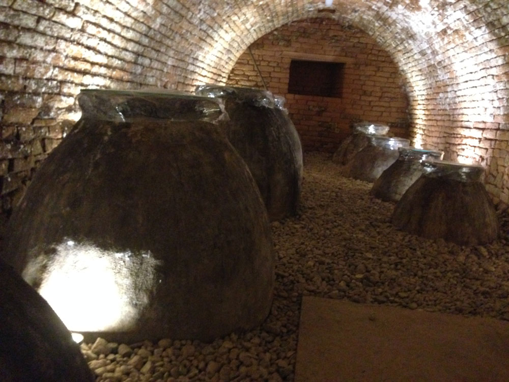 Kvevri vína 