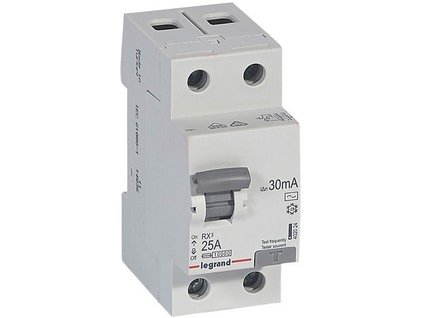 Prúdový chránič RX3 2P 25A 30MA AC 402024 LE
