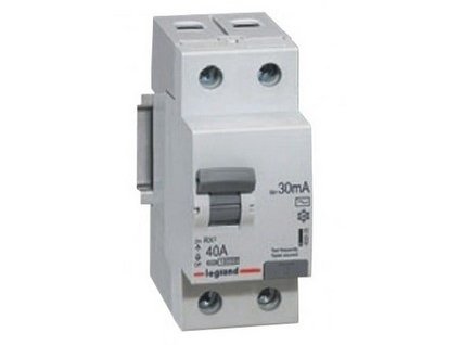 Prúdový chránič RX3 2P 40A 30MA AC 402025 LE
