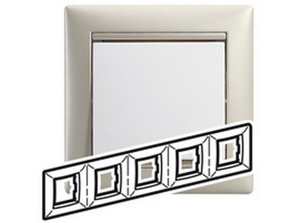 VALENA Rámik 5P perleť 770475