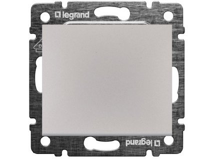 Valena tlačidlo hliník 770111