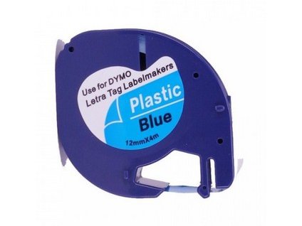 Páska DYMO 59423 12mm čierna/modrá