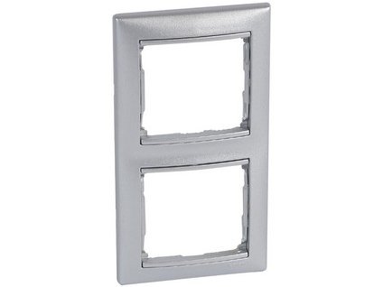 VALENA Rámik 2P hliník 770156