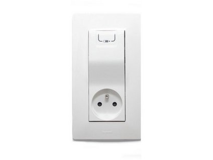 NILOE zásuvka 2P+T/USB biela 764528 