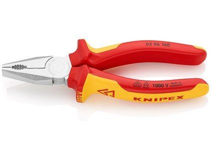 Kliešte kombinované 03 06 160 KNIPEX                                                                                                                            