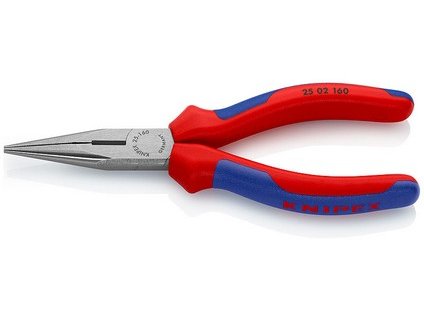 Kliešte polgulaté s ostrím 25 02 160 KNIPEX                                                                                                                     