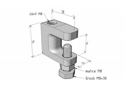 Držiak DZM 9 "GZ" ARK-214090