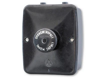 Spínač stláčací, IP43, na povrch 35303-71