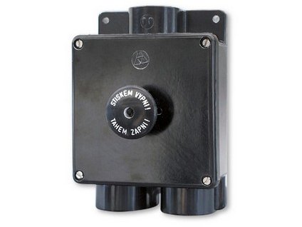 Spínač stláčací, IP55, na povrch 35363-81