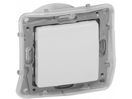 NILOÉ Striedavý prepínač č.6 IP44 764514 biely