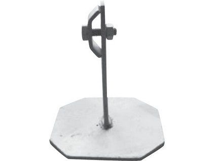 Podpera PV21 nalepovacia - ocel/skrutka M8 - 20947