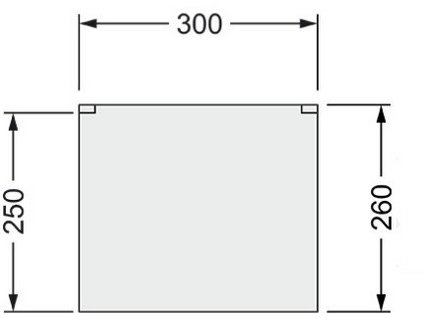 Káblový priestor otvárací K-0-250