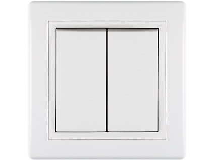 Sériový spínač č. 5 10A 250V~ biely 606.00
