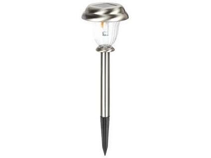 Svietidlo LED solárne HL0780060001 0,06W strieborná