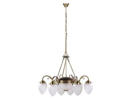 Luster Annabella 8636 antická mosadz