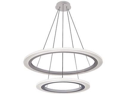 Luster LED Adrienne 2429 strieborná