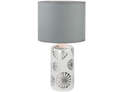 Stolová lampa Ginger 6029 biela/strieborná