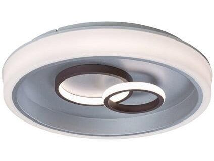 Svietidlo LED stropné Portia 3319 strieborné