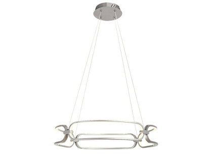Luster LED Fringilla 72010 matný chróm