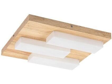 Svietidlo LED stropné Konte 71142 drevo