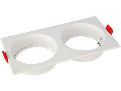 224755 RECESSED SQ2%20FITTING WHITE