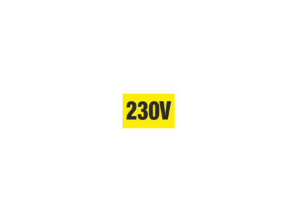 145395 samolepka c e008se 230v 15x10mm