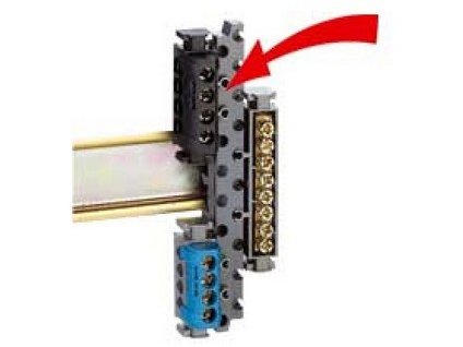 Držiak svorkovnice DIN 04811 LE