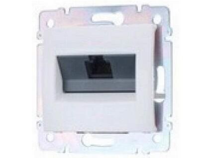 Valena dátová zásuvka RJ45 kat. 6A biela 770072