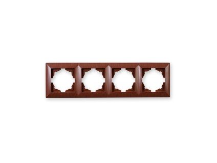 VISAGE AMAZON 4-rámik horizontálny/vertikálny orech