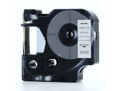 Páska DYMO 45013 12mm čierna/biela