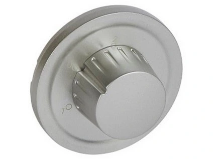 CÉLIANE Krytka otočného spínača 3R titánová 68362