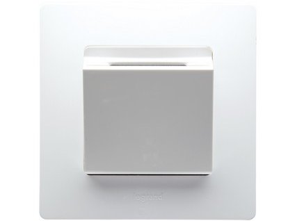 NILOE spínač hotelový biely 664793