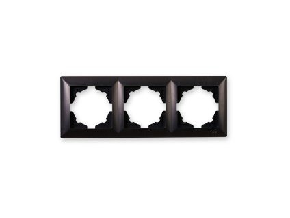 VISAGE AMBIENCE 3-rámik horizontálny/vertikálny čierny