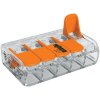 Svorka Wago Compact 221-415 - 5x0,2-4,0mm2 