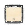 Valena dvojpólový spínač, béžový, 774192