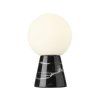 Stolová LED lampa Carrara 96977 čierny mramor