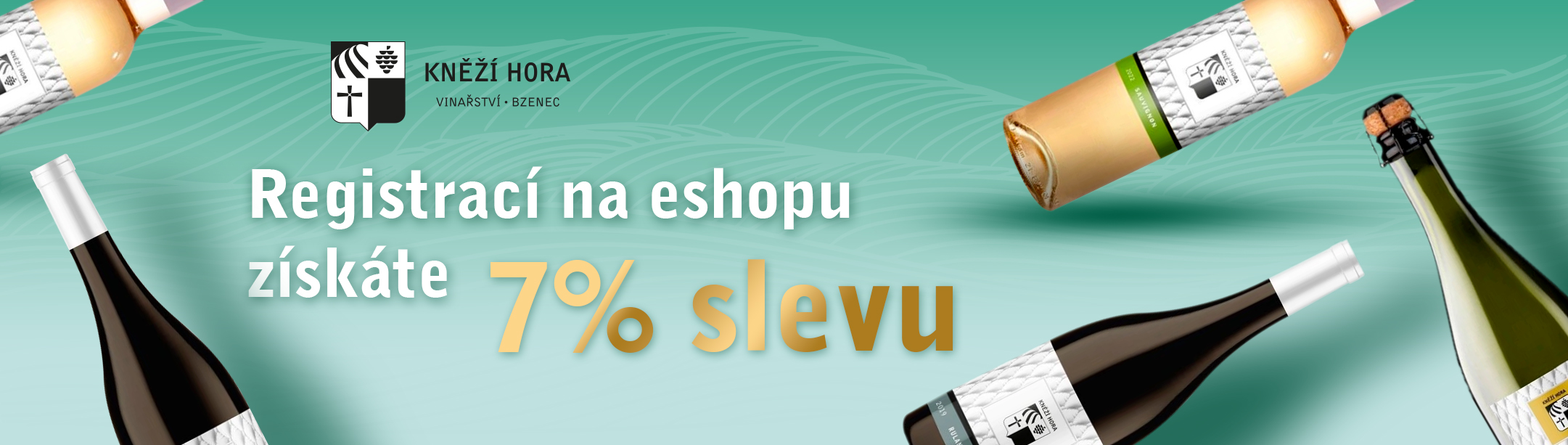 Získejte 7% slevu za registraci na našem e-shopu