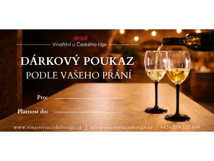 Dárkový poukaz NA PŘÁNÍ