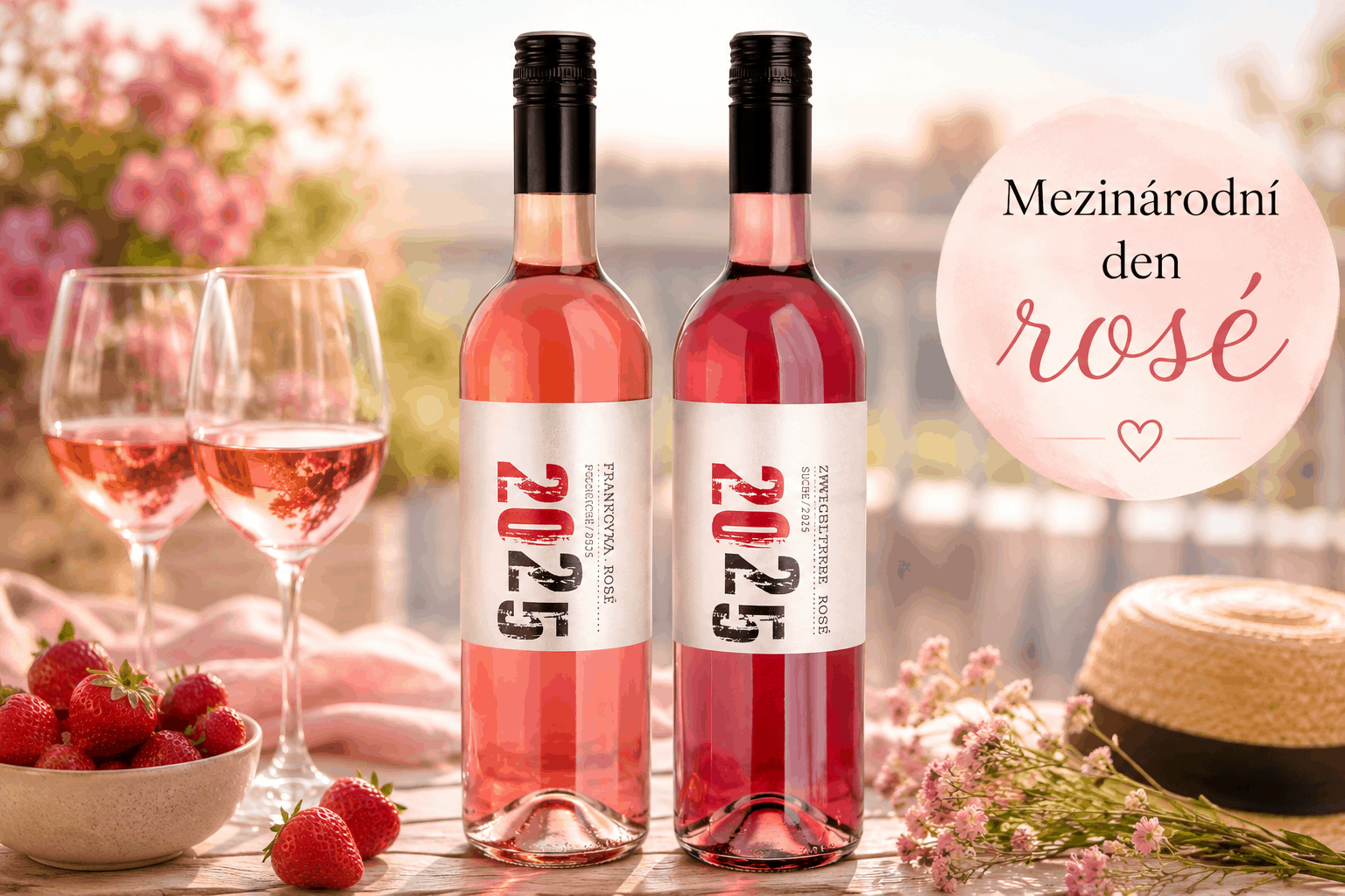 Mezinárodní den rosé: oslava vína, které chutná létu