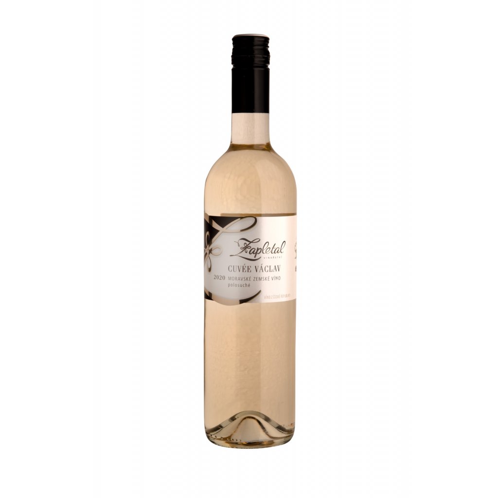 Cuvée Václav | bílé víno | polosuché | zemské | 2020 | 0,75 l Vinařství Zapletal
