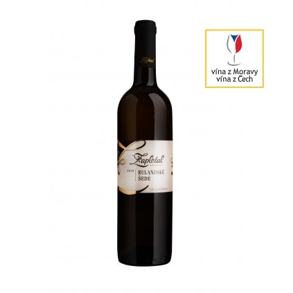 Vinařství Zapletal | Rulandské šedé (macerováno) | polosuché | pozdní sběr | 2018 | 0,75 l