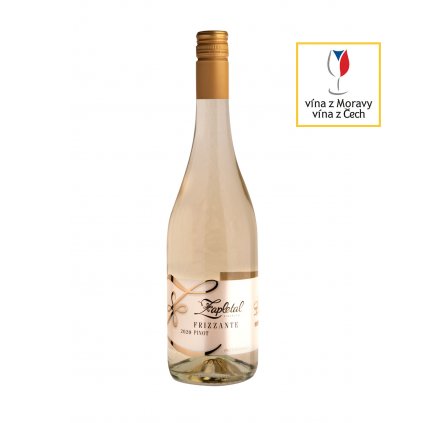 Frizzante Pinot | polosuché | bílé víno | zemské | 2020 | 0,75 l Vinařství Zapletal