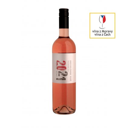 Zweigeltrebe rosé | růžové víno | polosuché | zemské | 2021 | 0,75 l Vinařství Zapletal